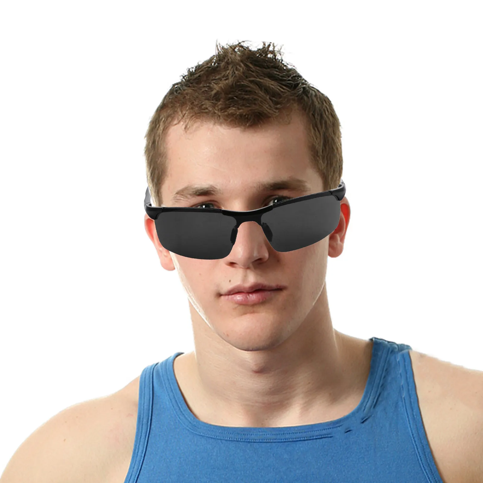 

Sports Sunglasses for Men Windproof Uv Goggles Motorcycle Riding Glasses Cycling Eyewear Shatterproof Lightweight Frame True