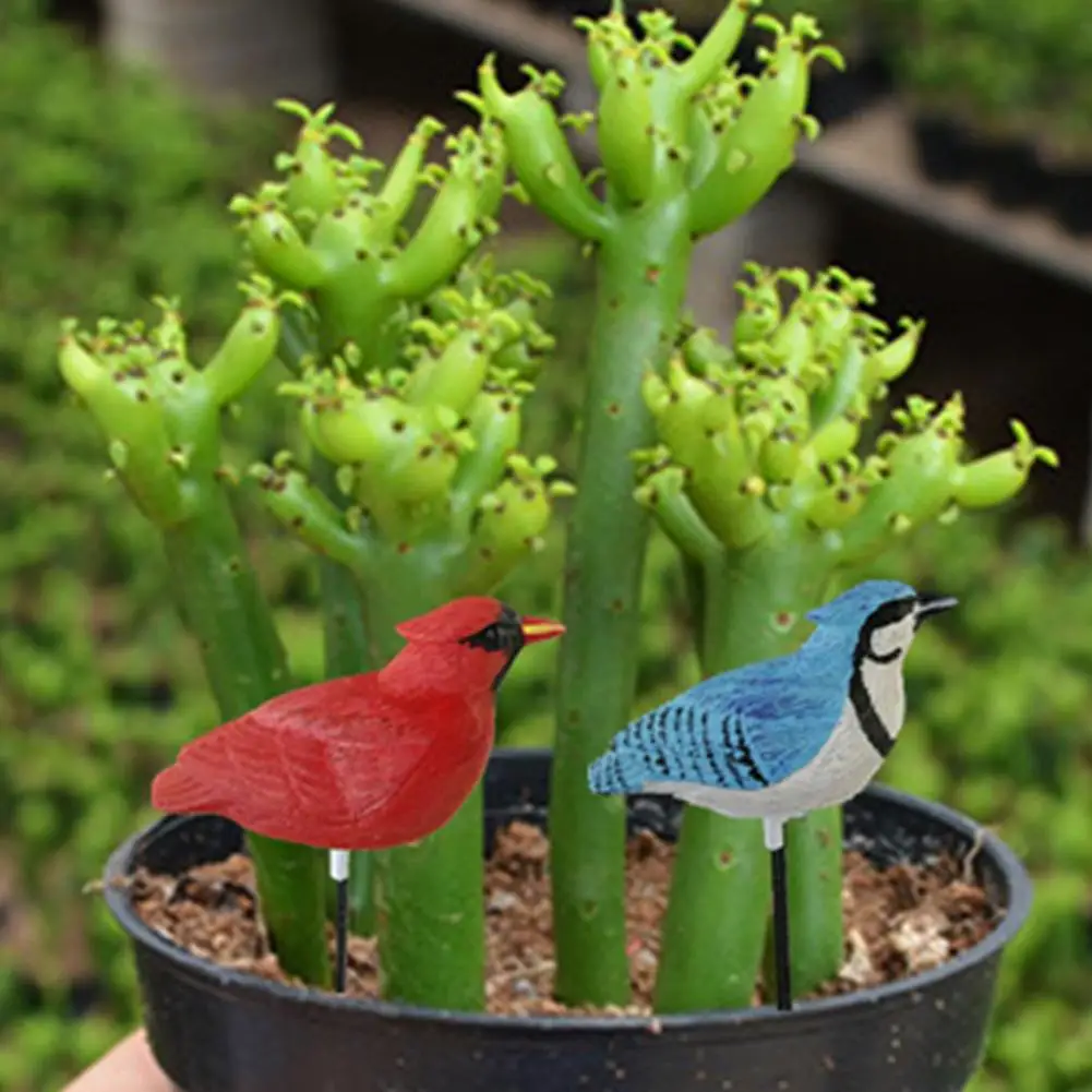 Estilo pássaro umidade do solo portátil à prova dwaterproof água jardim teste sensor medidor higrômetro rega alarme ferramentas de jardinagem decoração