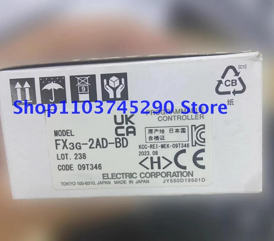 

1PCS New Brand In Box FX3G-2AD-BD FX3G2ADBD FX3G-8AV-BD FX3G8AVBD