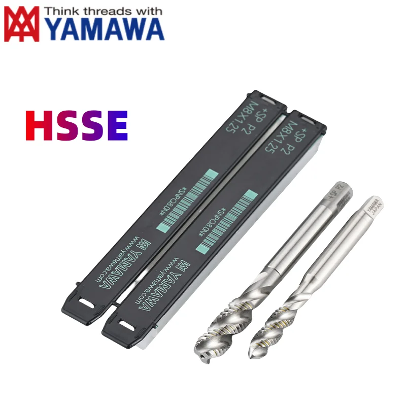 YAMAWA HSSE Universal Metric Spiral Fluted Tap M1.4 M1.5 M1.6 M1.7 M1.8 M2 M2.2 M2.5M2.6M3 M3.5 M4 M4.5 M5 M6  Screw Thread Taps