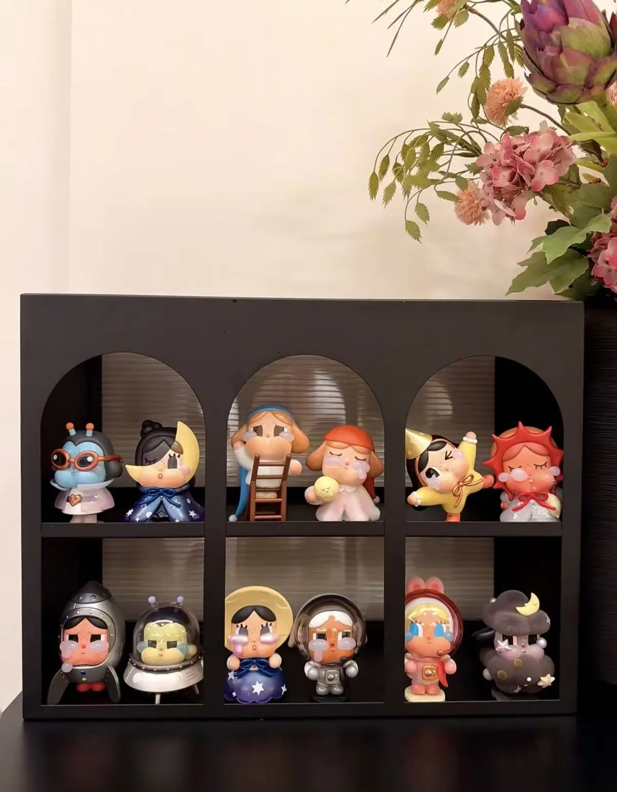 POP MART CRYBABY 'Crying to the Moon' Mini Series Blind Box Anime Action Figure - Cute Mystery Ornaments Figurine Collection
