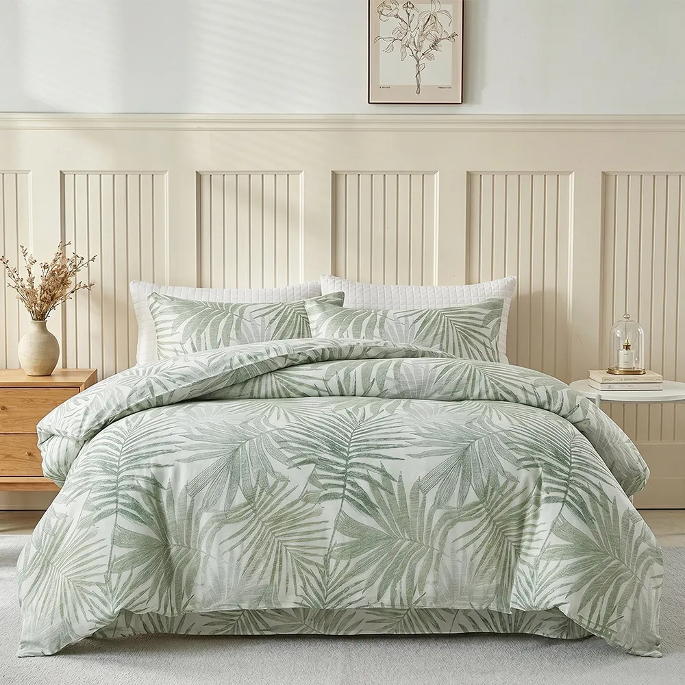 Duvet Cover Bedding Set Twin Full Queen King Size 135x200 Nordic Quilt Cover 240x220 Double Single Rainforest Bed Linen 200x200