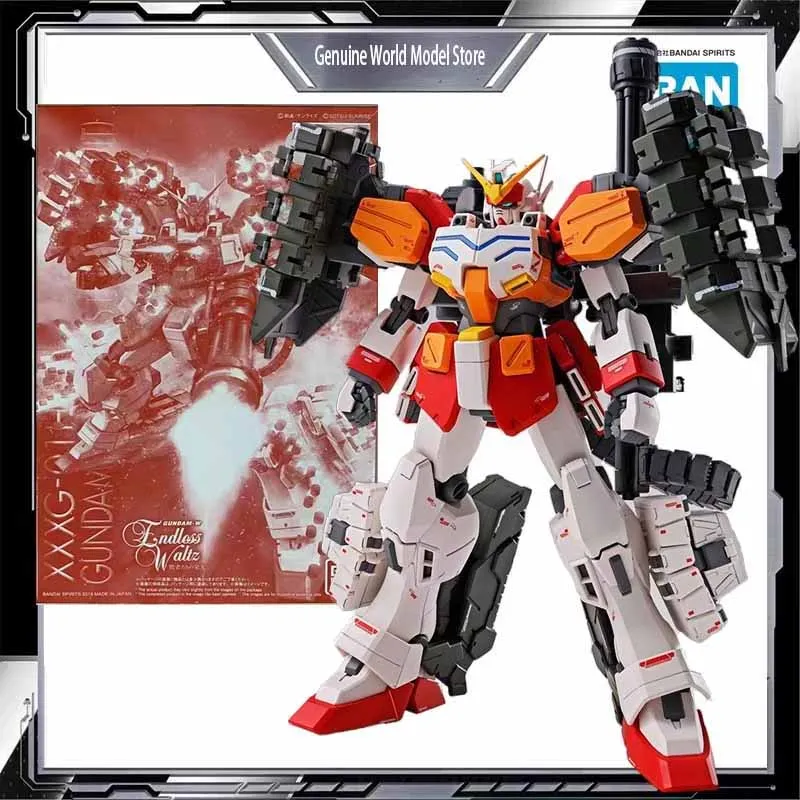 Bandai оригинальный комплект моделей GUNDAM MG XXXG-01H HEAVYARMS EW 1/100 аниме фигурка в сборе модель игрушки модель подарки для мальчиков