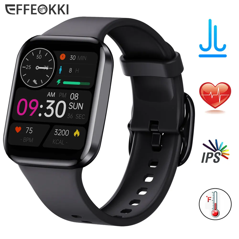 Multi Sport Smart Watch Body Temperature Men Connected Watches Bluetooth Men's Running Smartwatch for Iphone Android