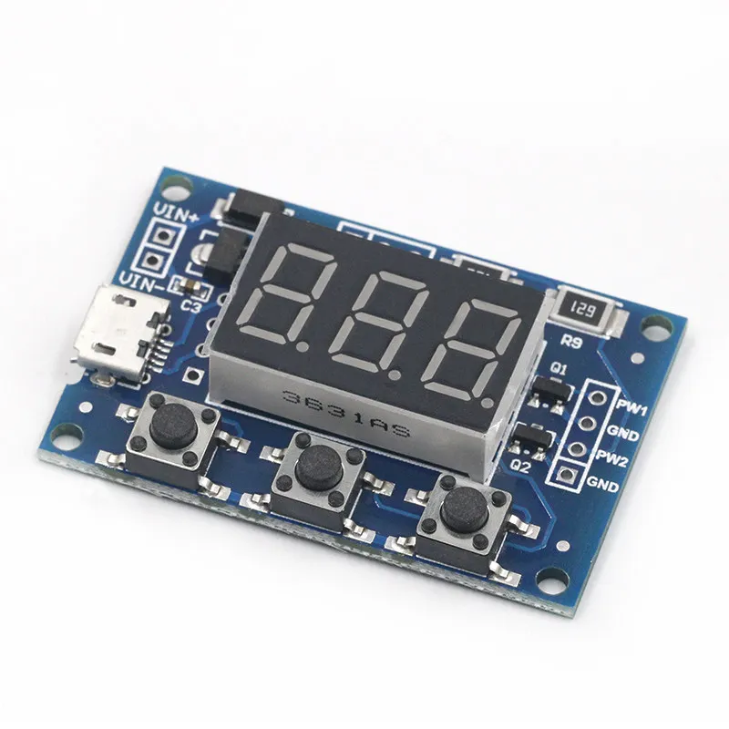 Signal for 2-Channel PWM Pulse Frequency Duty Adjustable Module Square Wave Signal Generator Stepper Motor Driver 10pcs