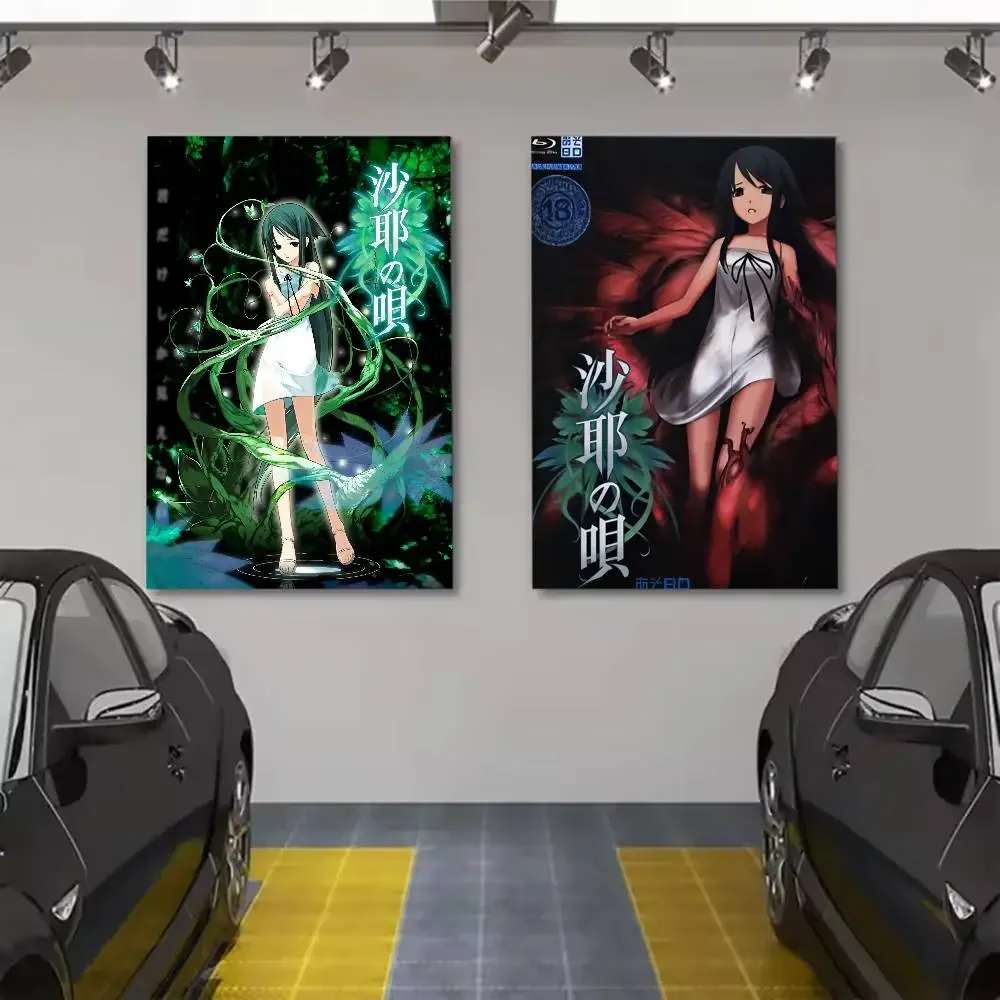 S-Saya No Uta The Song Of Saya Poster Home Wall Art Garage Room DecorWater Proof Paper Print Room Decor Stickers Wall Decoration