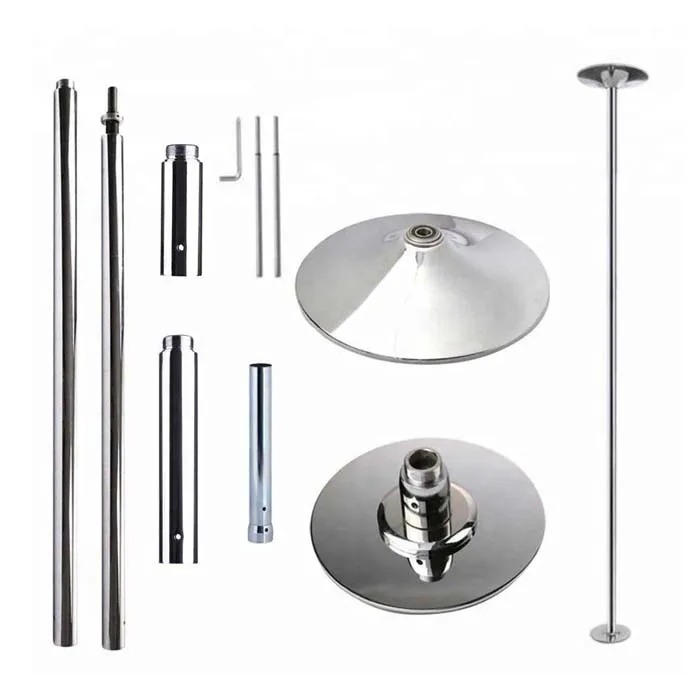 

45mm Removable Stripper Pole Home Dance 360 Spin Dance Training Pole Portable Fitness Dance Sport Exercise Pole Kit Easy Install