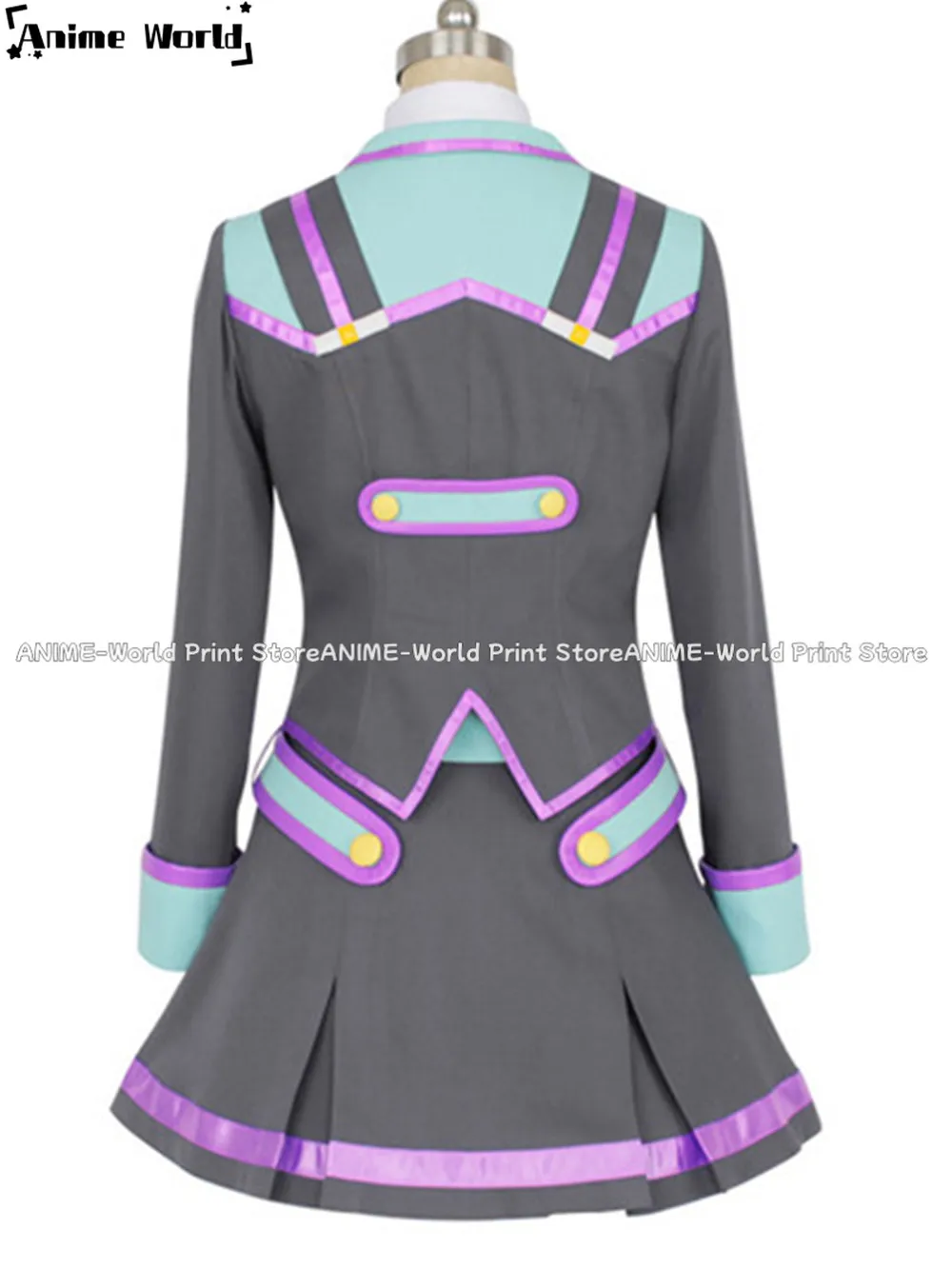 《Custom Size》Compass Combat Providence Analysis System Soubiki Noho Cosplay Costume Halloween