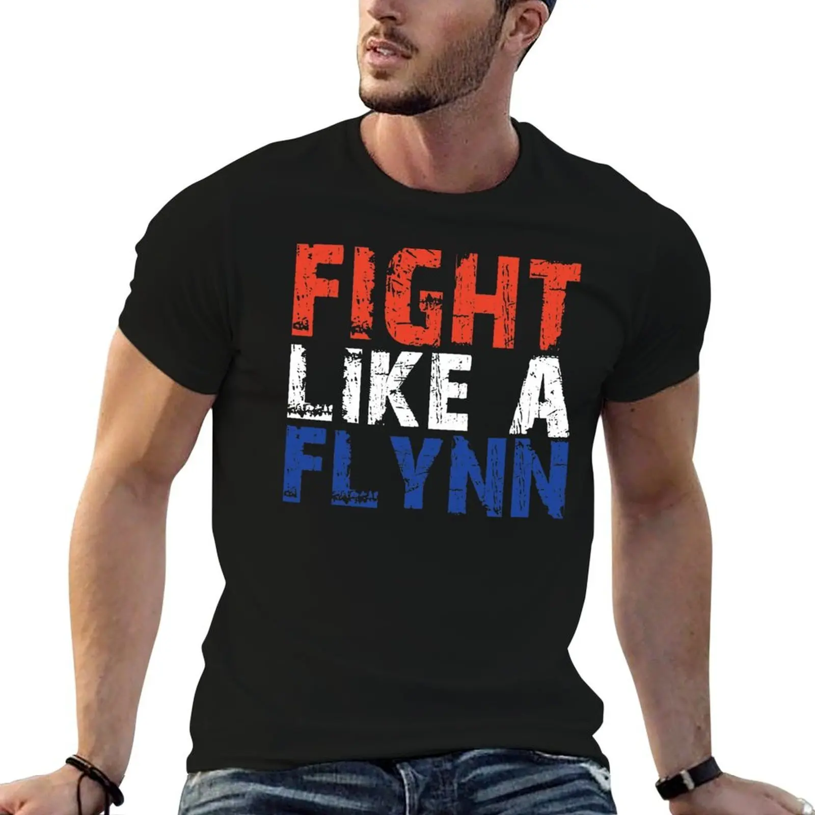 Fight Like A Flynn! T-Shirt tees blacks t shirts for men