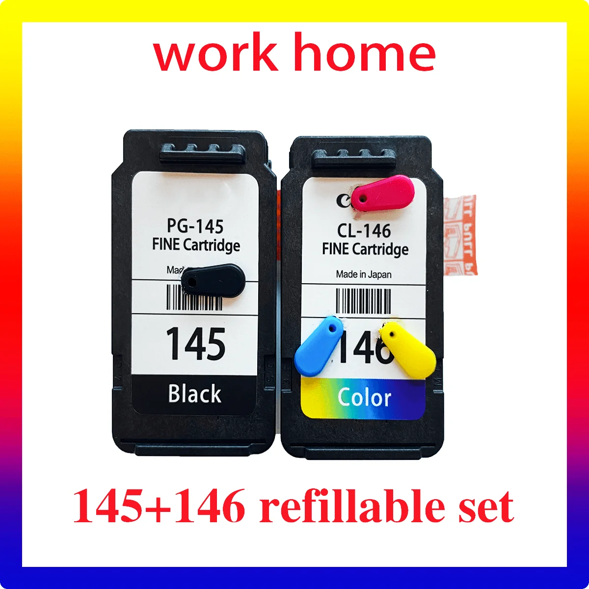 

Совместимый картридж для принтера Canon PG145 CL146 PG-145 PG 145 146 Pixma MG2410 MG2410 MG2510