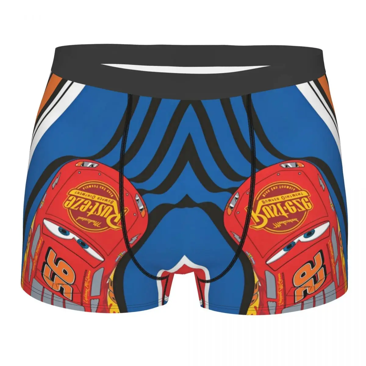 Boxer Merch Relâmpago McQueen Masculino, Cuecas Boxers Custom Cars, Cueca Diversão, Calça Boxer, Mordaça, Ultra Macia, Cueca Colcha, Presente