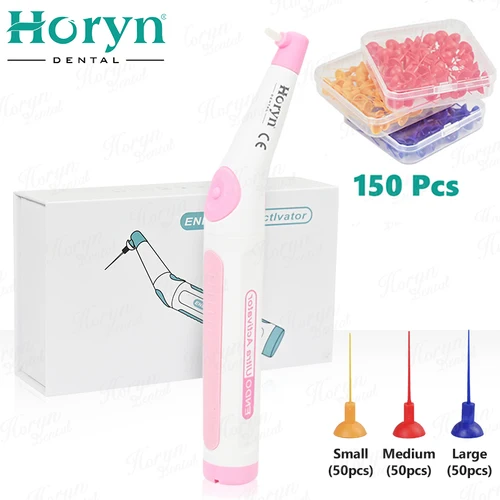 Imagen 1 del producto Activador ultrasónico inalámbrico Dental, irrigador Dental de lavado con 150 Uds. De puntas para conducto radicular Endo