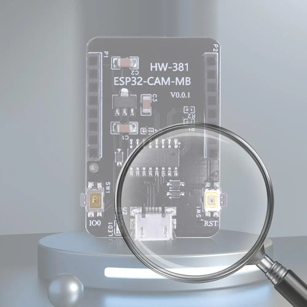 

Модуль камеры ESP32-CAM-MB, плата адаптера для программирования CH340 с последовательным интерфейсом на USB, совместимый с Wi-Fi и Bluetooth, для модуля ESP32-CAM