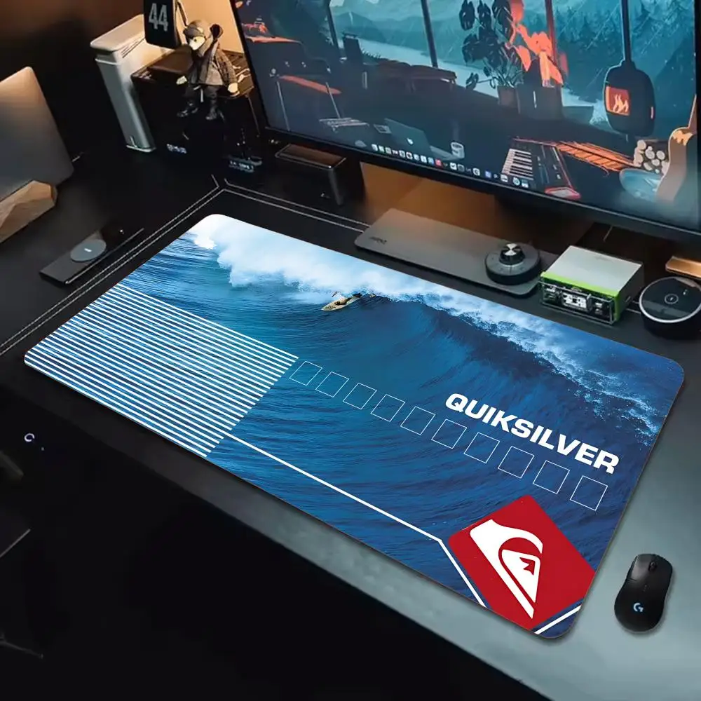 Alfombrilla de Ratón Q-Quiksilver XXL, Alfombrilla de Ratón Grande, Superficie Suave para Juegos, Antideslizante, Alfombrilla de Escritorio Cómoda