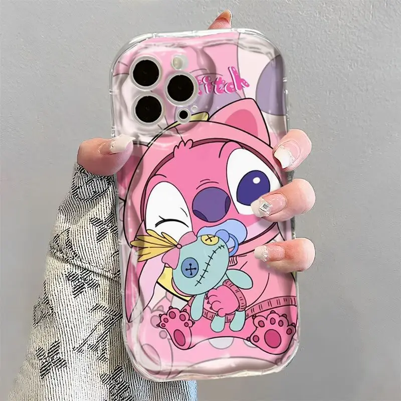 Etui na telefon Disney Mischievous Stitch do Samsung Galaxy A32 A52 A51 A31 A14 A24 A34 A54 A03S A13 A23 A33 A53 A30S Cover Y2K