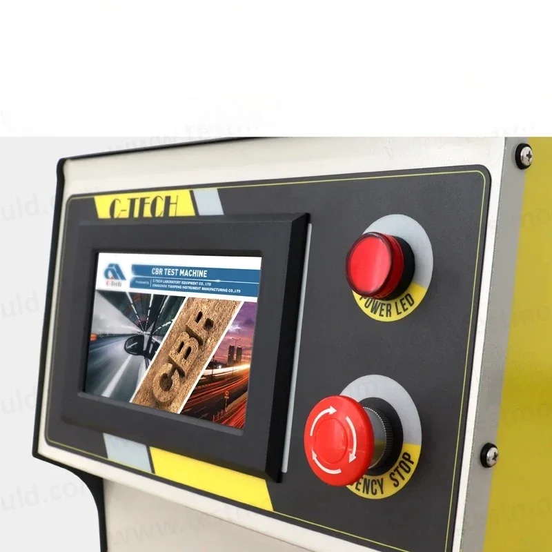 Digital CBR Tester Electronic California Bearing Ratio (cbr) ] Testing Machine C-tech CN; HEB CTM-02 30KN