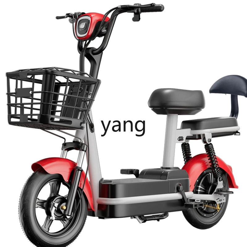 Yjq Battery Car New National Standard Small Long Endurance Bicycle Two-Wheel Power Scooter Lithium Battery