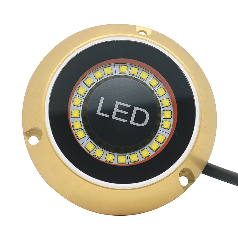 

60W RGBW Bronze Wireless Remote Control Under Water Marine Ocean Underwater LED Boat Light