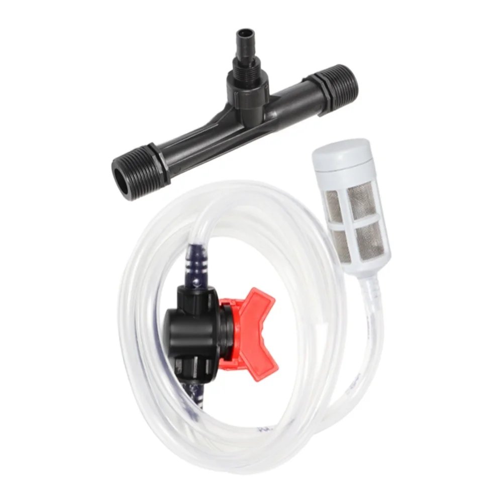 for venturi Irrigation Injector Kit 1/2 in Plastic Construction for Home Gardeners Seeking Reliable Nutrient Delivery