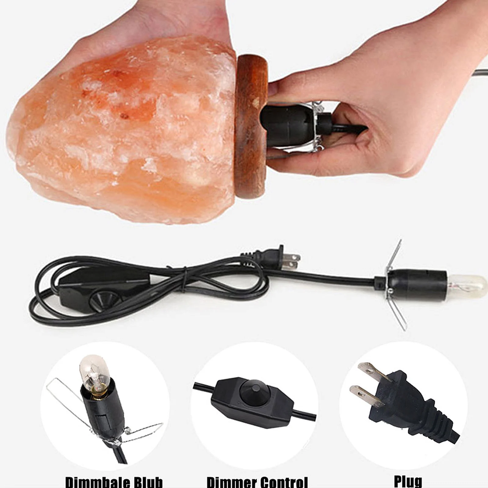 

Сменный шнур с диммером, теплый оранжевый свет, дизайн с зажимом-бабочкой, стандартный безопасный шнур