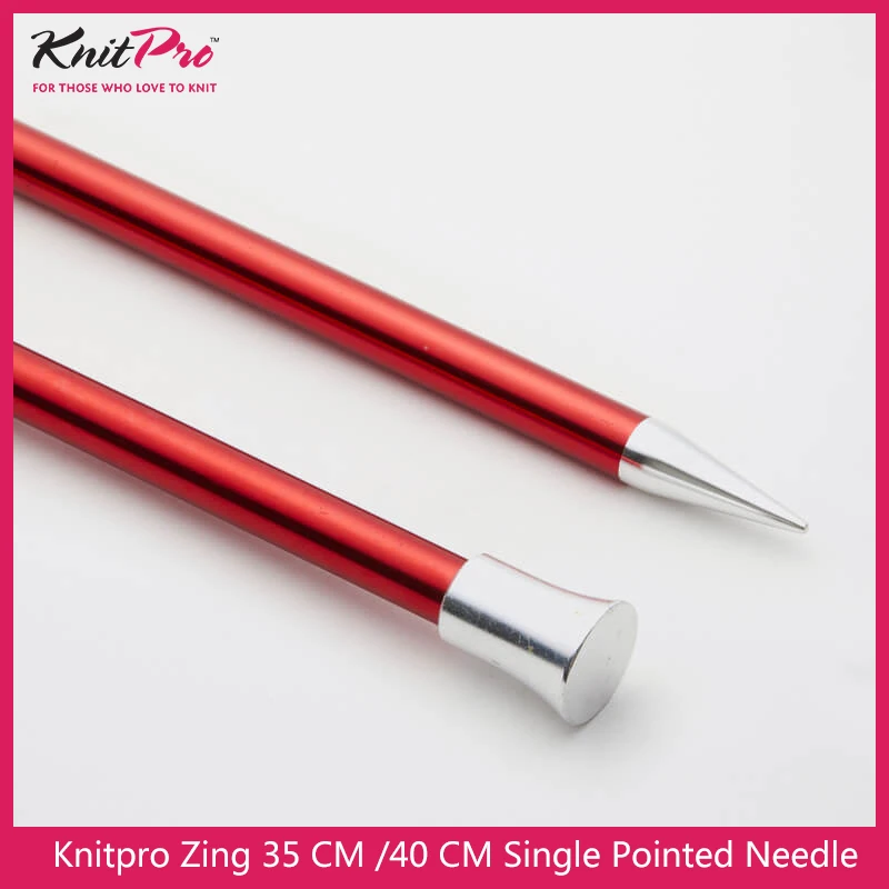 1 piece Knitpro Zing 35 cm/40cm  Single Pointed Needle