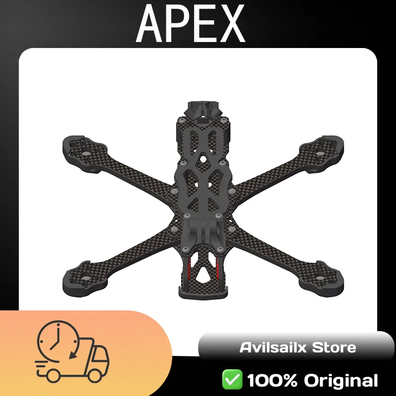 

Комплект рамки APEX EVO Quadcopter для CADDX Vista Polar Nebula Pro RunCam Link Phoenix DJI O3 Air Unit 2306, двигатель
