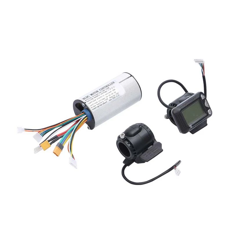 24V36V48V6 Tube 250W DC Brushless Sine Wave Electric Scooter Multi-Function Controller Brake Accelerator Instrument