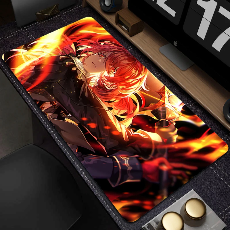 Genshin Impact Game Mouse Pad XXL Rubber Nahida Hu Tao Nilou Computer Large Gaming Mousepad For PC Gamer Desk Mat Keyboard Pad