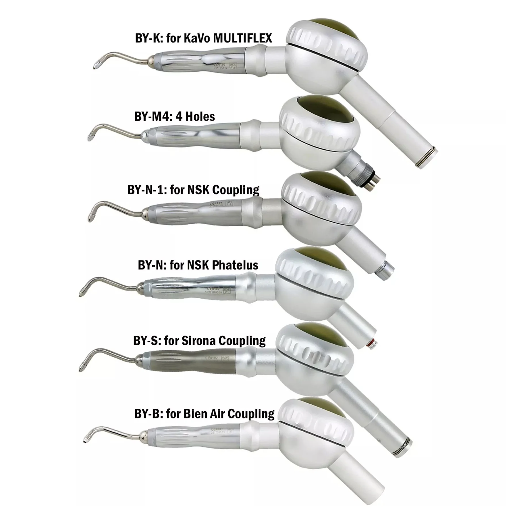 

Dental Prophy Air Jet Flow Polisher Polisher Handpiece fit Kavo NSK B2/M4 Bien Sirona