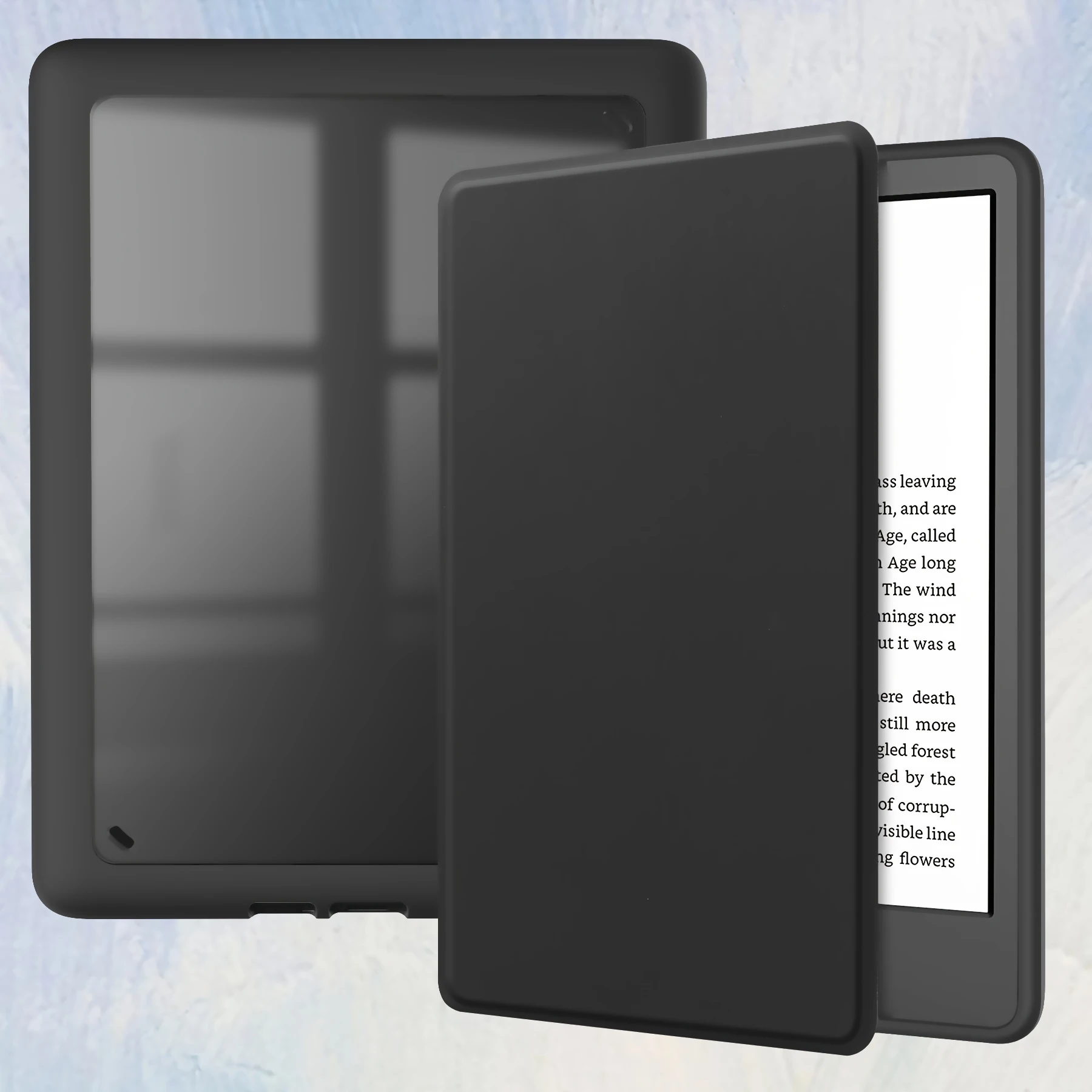 Slim Case for Kindle Paperwhite 5 (2021 Release, 6.8inch, M2L3EK) for Kindle Paperwhite Cover with Transparent Back Shell