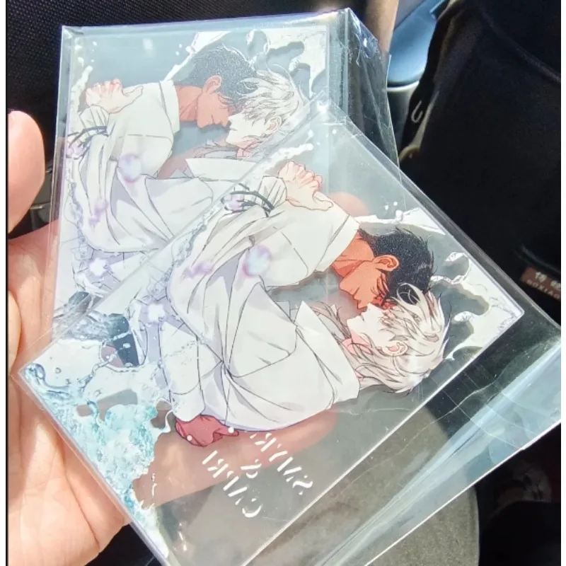 بطاقة smyrna و capri الكورية ، bl ، شفافة ، أكريليك ، بطاقة صور واضحة