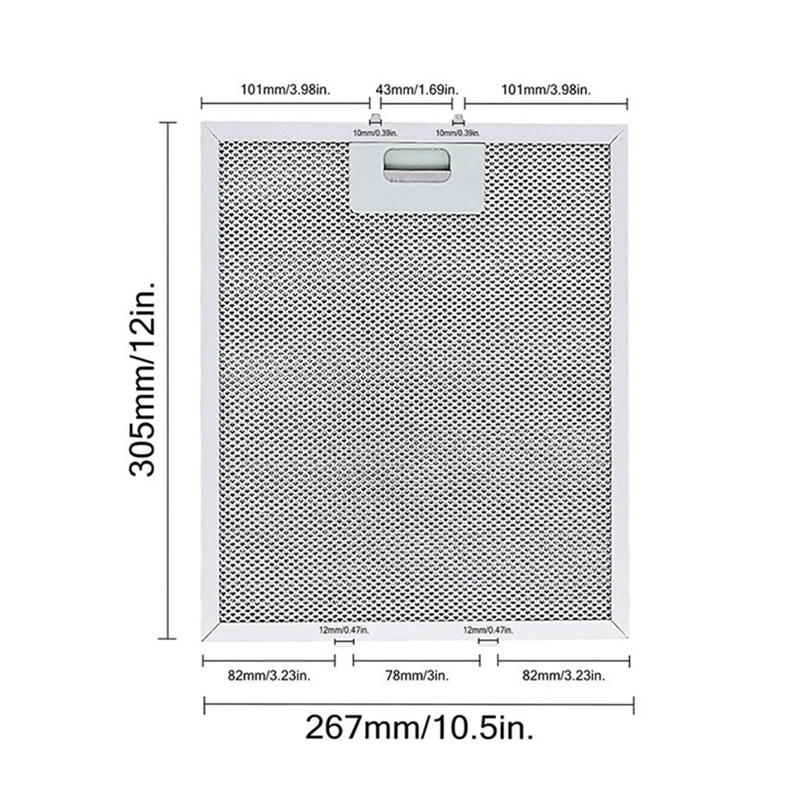 Afzuigkap Vetfilter 30.5Cm X 26.7Cm Deel Keuken Oliefilter Voor Keuken