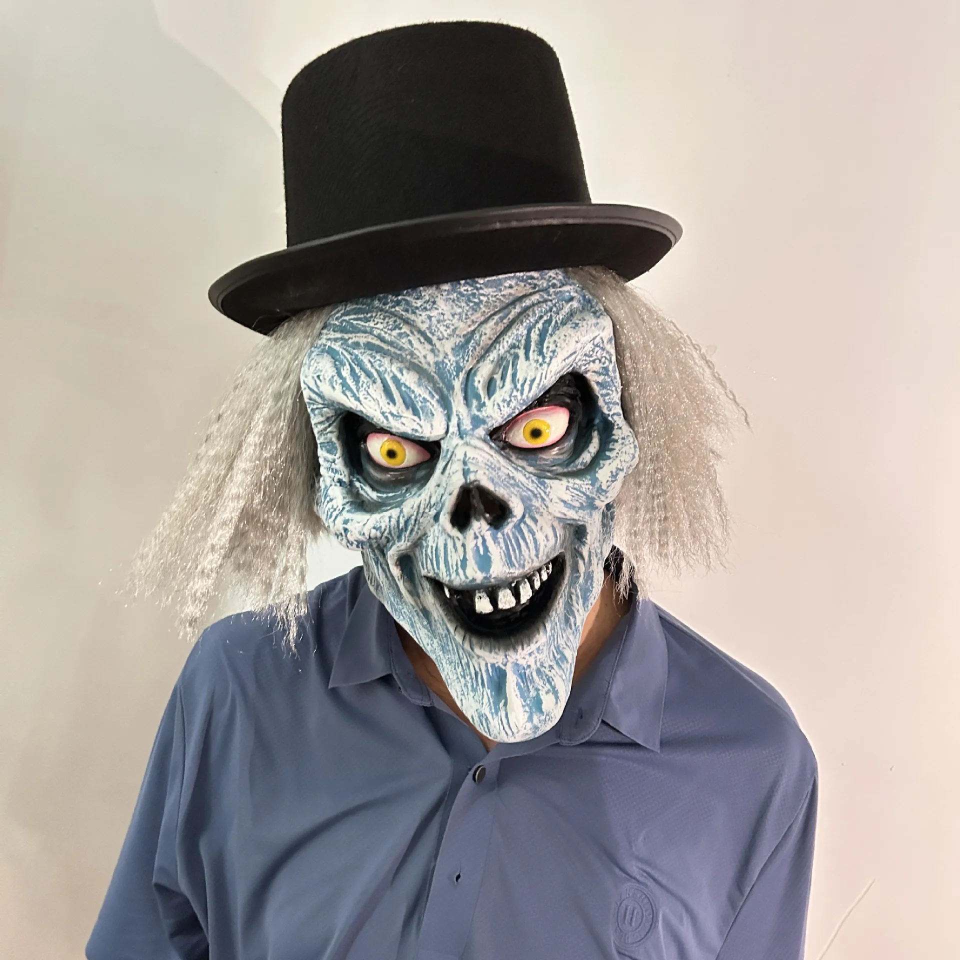 หน้ากากปีศาจสุดหลอน หน้ากากเต็มหัว น่ากลัว ตลก สำหรับงานปาร์ตี้ฮาโลวีน งานแฟนซีคอสเพลย์ อุปกรณ์ประกอบชุด