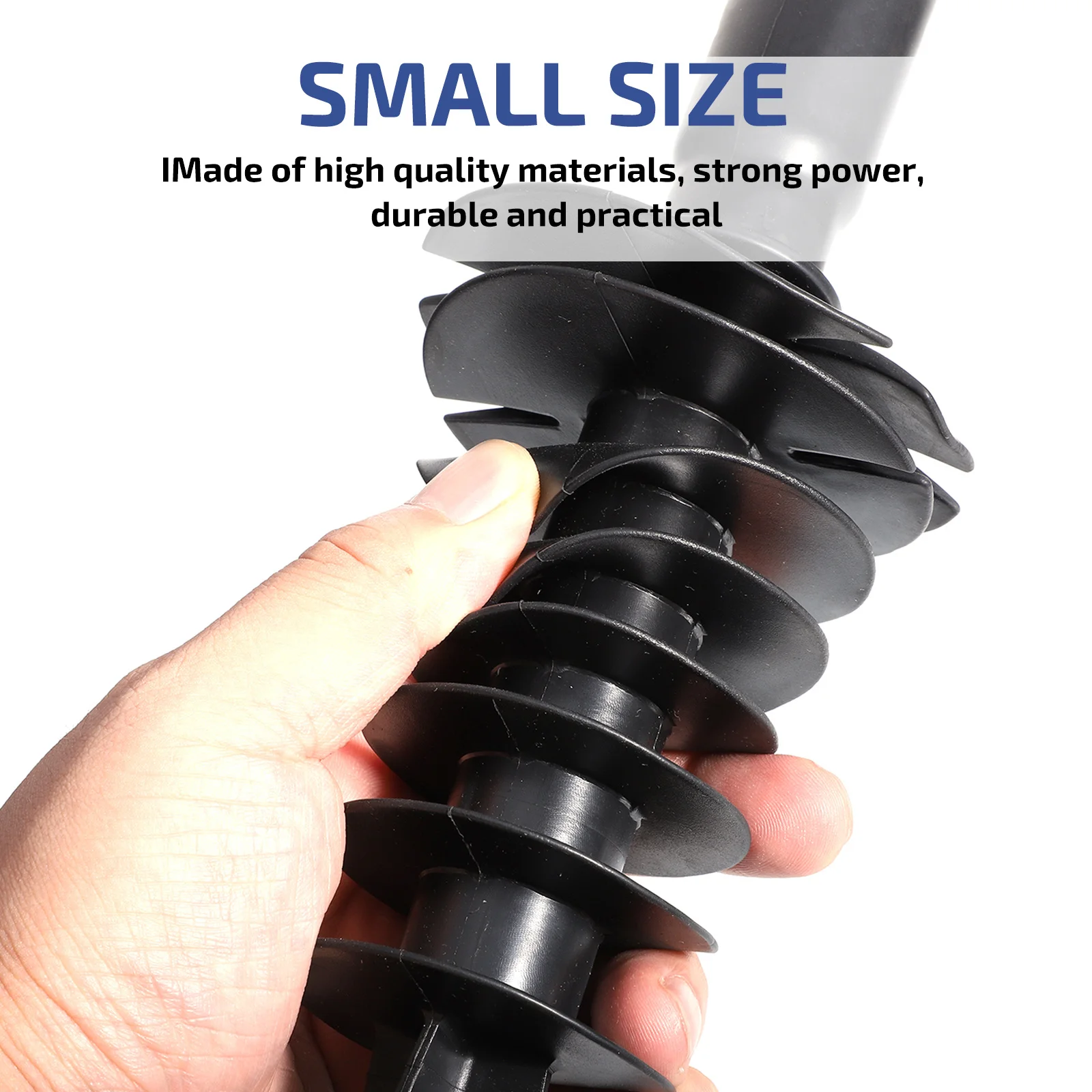 

1pc Strong Suction Toilet Plunger Unclogger Tool For Bathroom Sewer Clogging Solver Cleaning Accessory Closestool