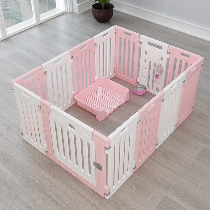 Indoor Fence Acrylic Plastic Dogs Cats Fence Divider Cattery Fence Dog Pen Household Pets Cages Products Supplies Accessories