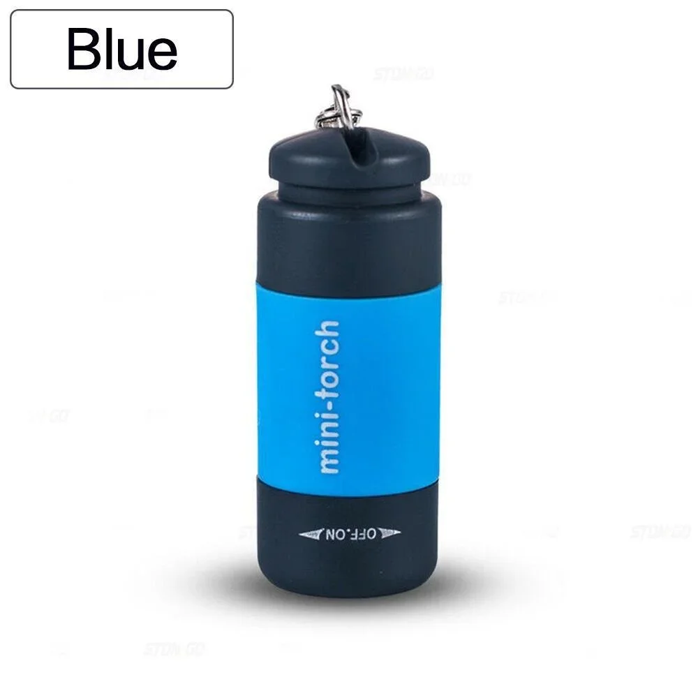 Zaksleutelhanger Zaklamp Waterdicht Buiten Wandelen Kamperen Mini-zaklampUSB Oplaadbare LED Multifunctioneel Sterk licht