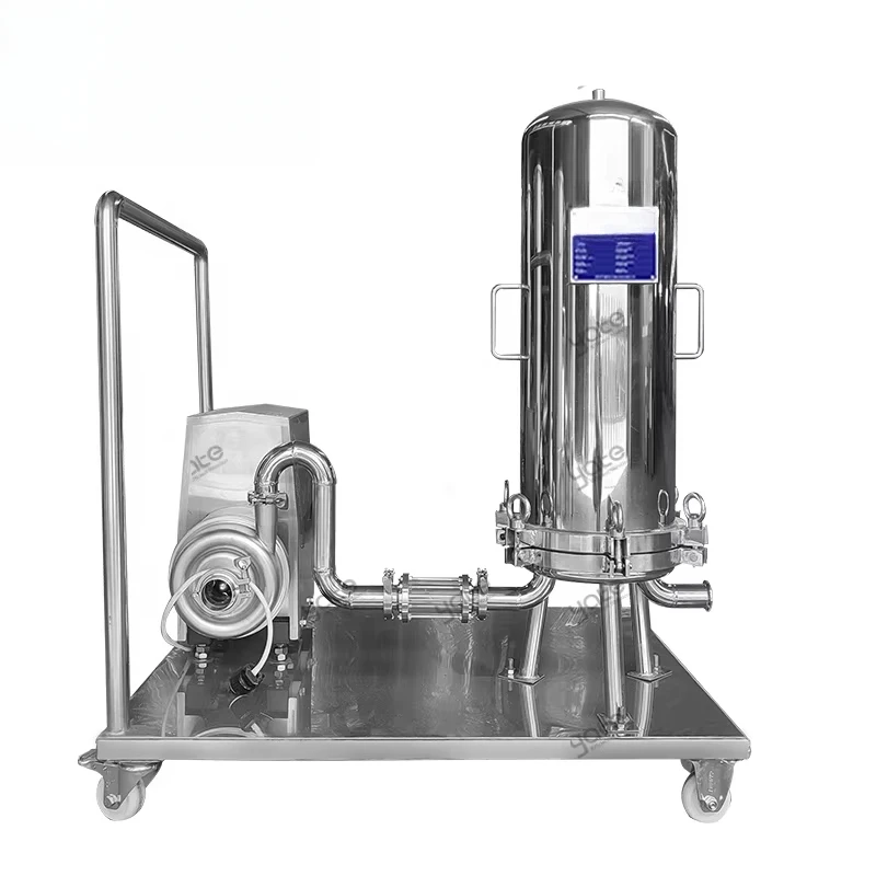 

Pure Natural Material Diatomite Inorganic Membrane Filter Beer Liquor and Cooking Wine Filtration 0.1 Micron Bag Filter Housing
