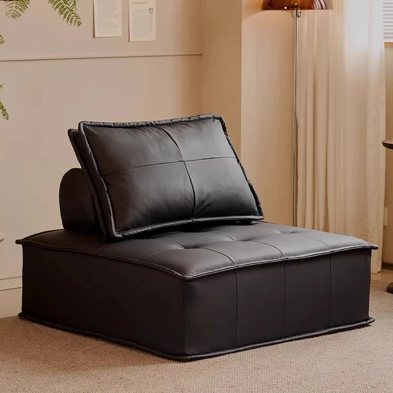 Nordic minimalist lazy sofa tofu block living room home sofa bed and breakfast apartment combination square module sofa