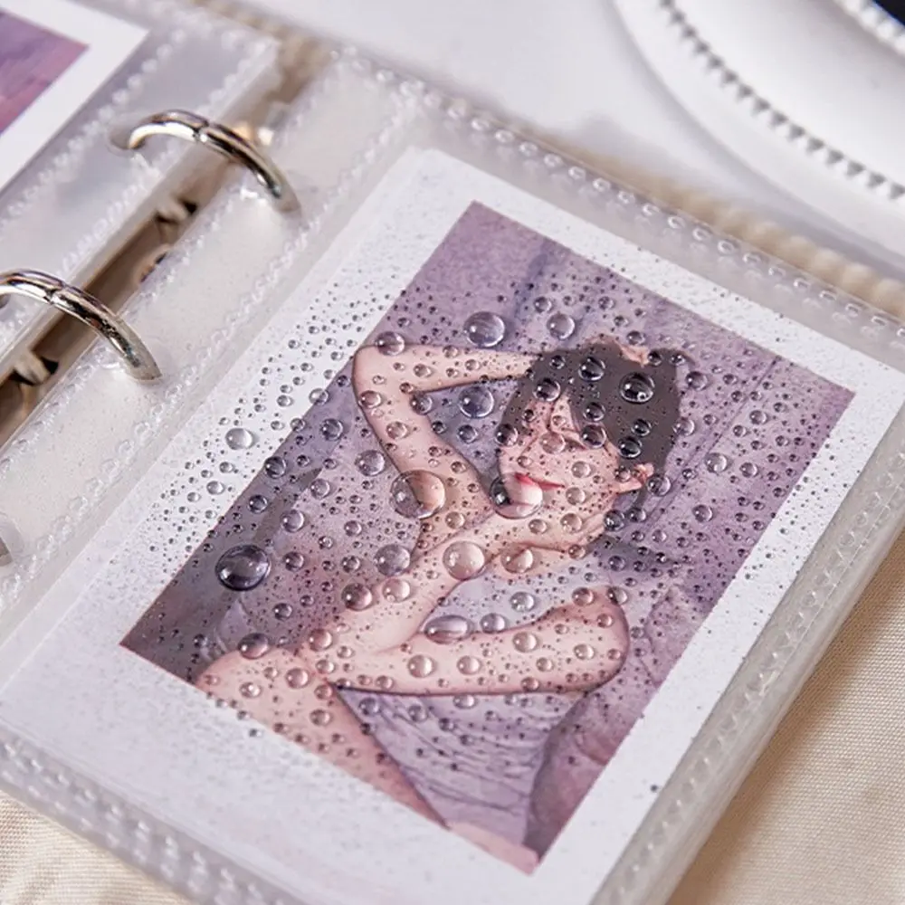 Loose-leaf Cowboy Photo Album 3inch Exquisite Idol Photocard Binder Butterfly Ins Butterfly Postcard Holder Stationery School