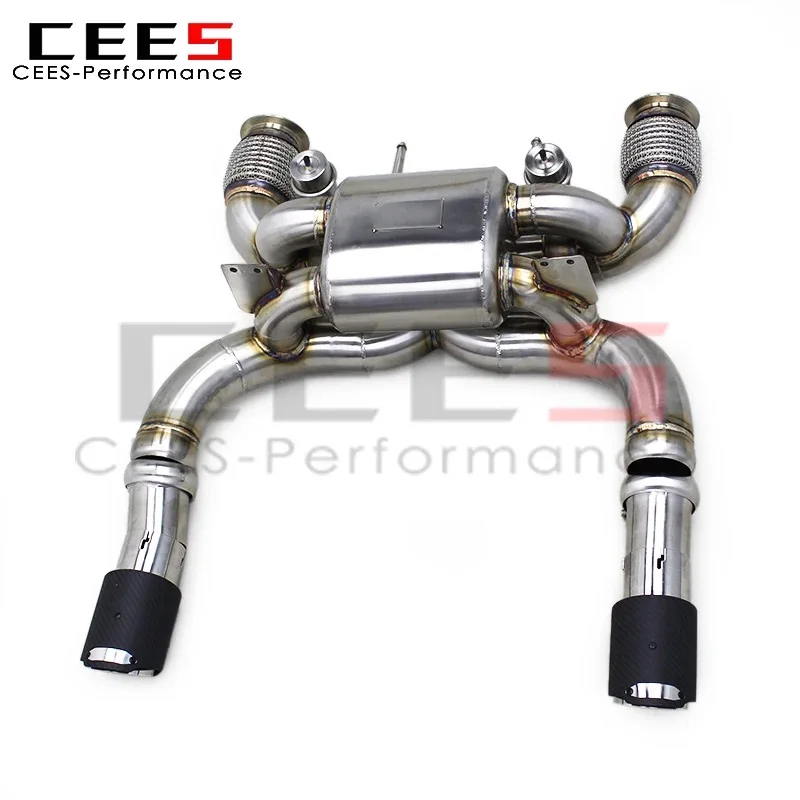 

CEES Catback Exhaust for Mclaren 720S 4.0 2017+ Performance Tuning Stainless Steel Pipe Muffler With Valve Exhaust System