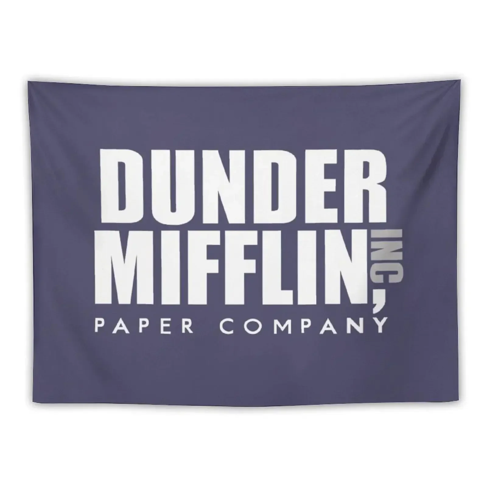 Dunder Mifflin Inc. Tapestry Bedroom Organization And Decoration Aesthetic Room Decorations Tapestry