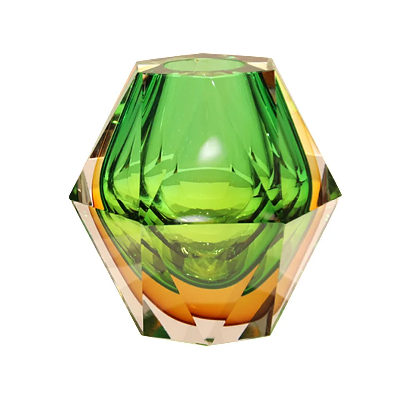 

and simple, glazed glass vase illustration dried flower creative design sense crystal glass decorative flower device