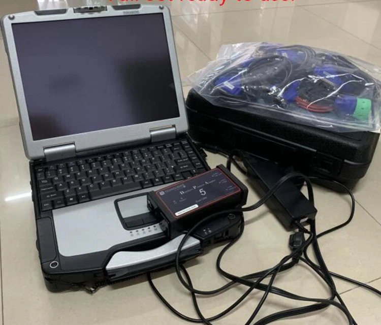 

Дизельный грузовик 2025 Дизельный грузовик Адаптер протокола DPA5 5 Heavy-Duty с 90% новым ноутбуком CF31 i5 с сенсорным экраном Toughbook Win7