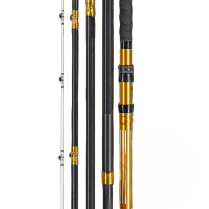 6.4-7 أقدام من خلال قضيب قارب صنارة الصيد البحري #1