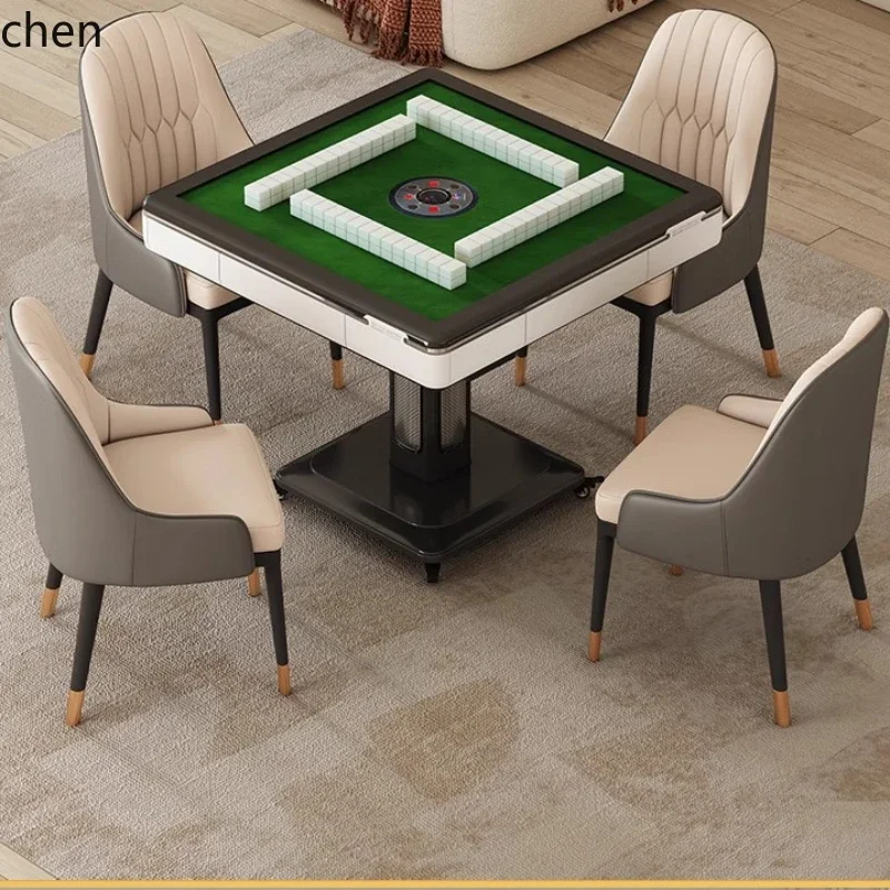 O15- automatic mahjong machine bass folding mahjong table dining table dual-purpose heating machine hemp