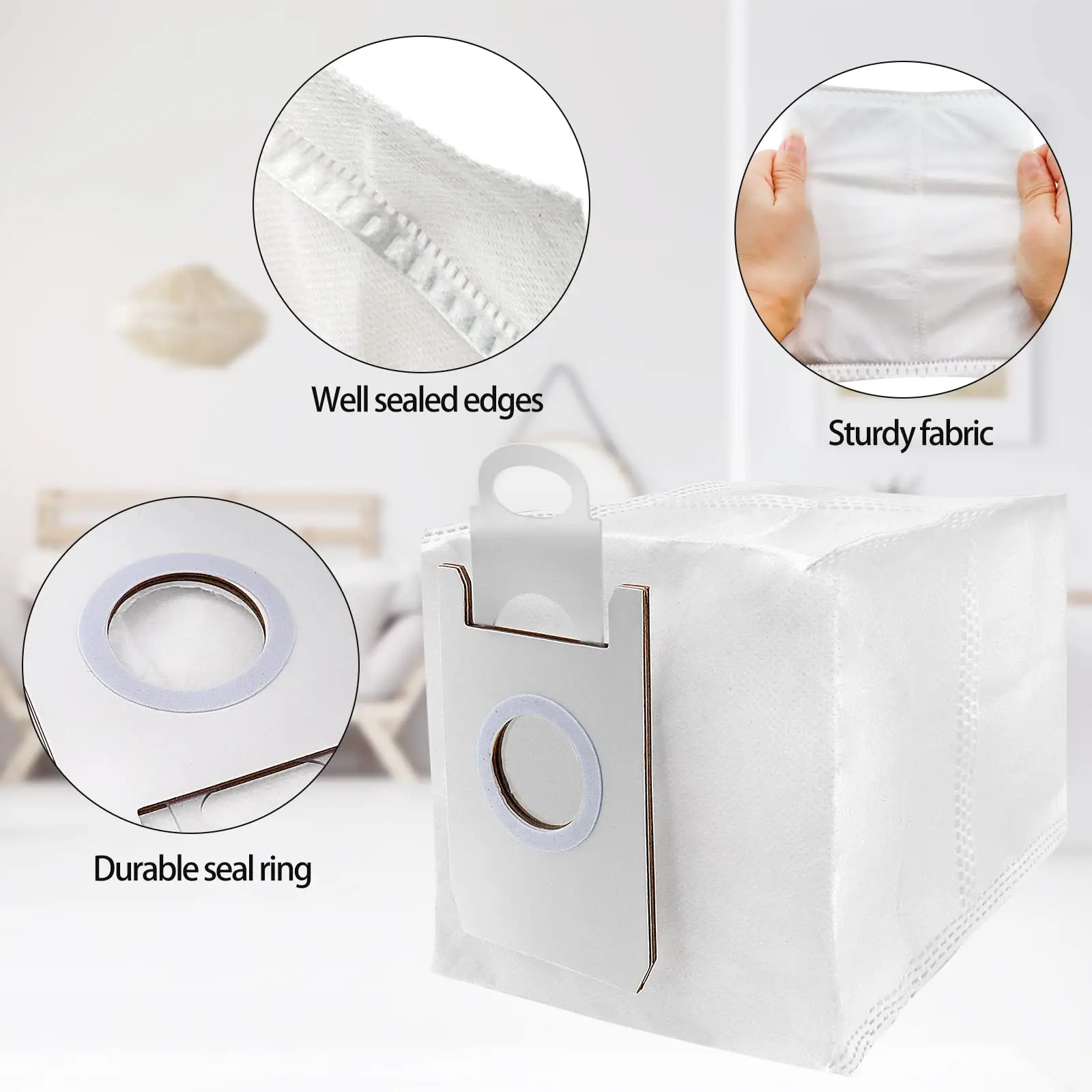 Vacuum Cleaner Dust Bags For Cecotec Conga 2290 Replacement Dust Bag Spare Parts Dirty bag garbage bag Conga 2290 Accessories