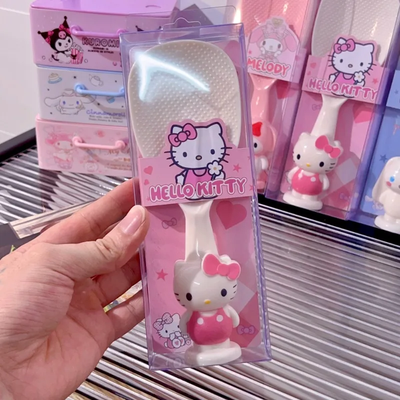 Cinnamoroll Hello Kitty Anime Kawaii Sanrio Cucchiaio di riso Simpatico cartone animato My Melody Fornello di riso in plastica Stoviglie per la casa Regali Giocattoli