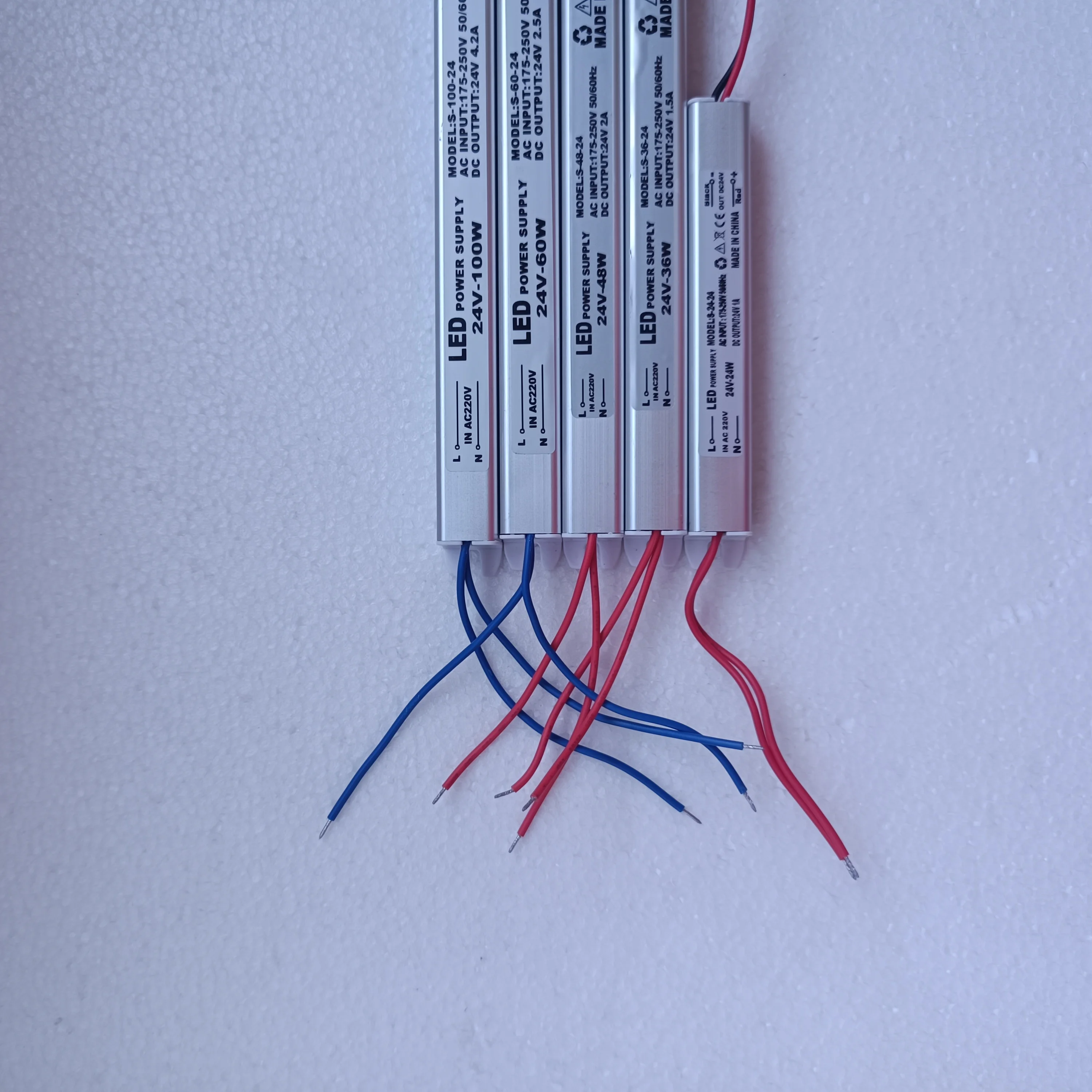 MANVIV 24W 36W 48W 60W 100W zasilacz LED 175V do 250V włączający sterownik LED transformator oświetleniowy do światła LED