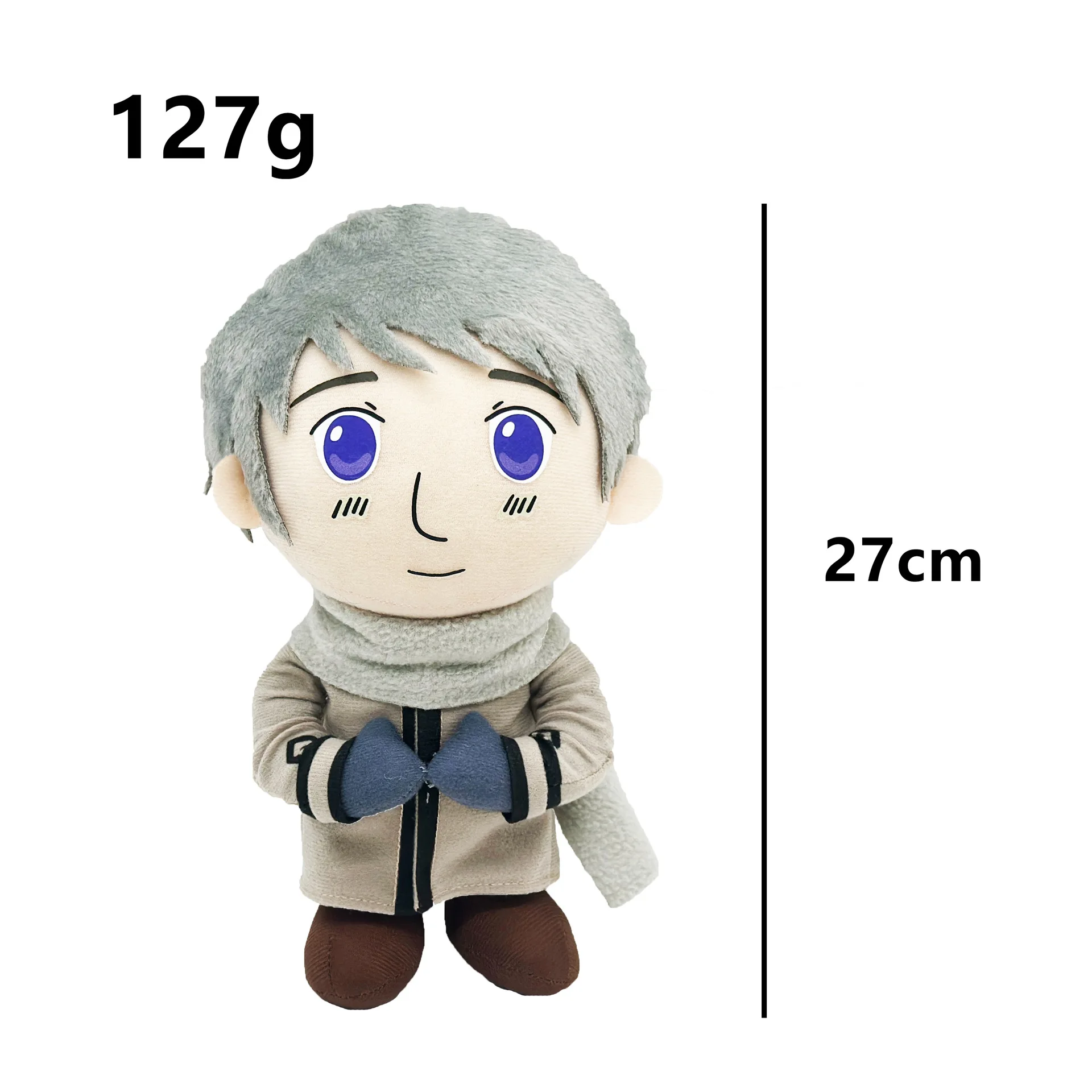 Hetalia: Axis Powers Plush Dolls Anime Cartoon Stuffed Arthur Kirkland Plushies Toys Cosplay Kids Christmas Birthday Gifts Doll