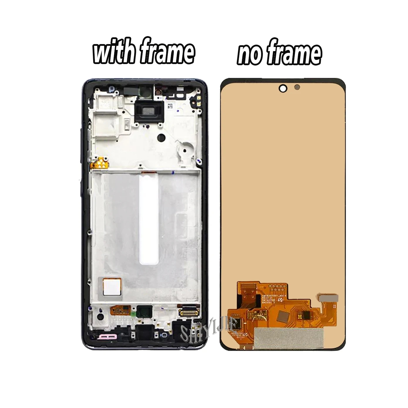 Super AMOLED For Samsung Galaxy A52 4G LCD For Samsung A525 A525F A525M Display Touch Screen With frame Digitizer Parts Assembly